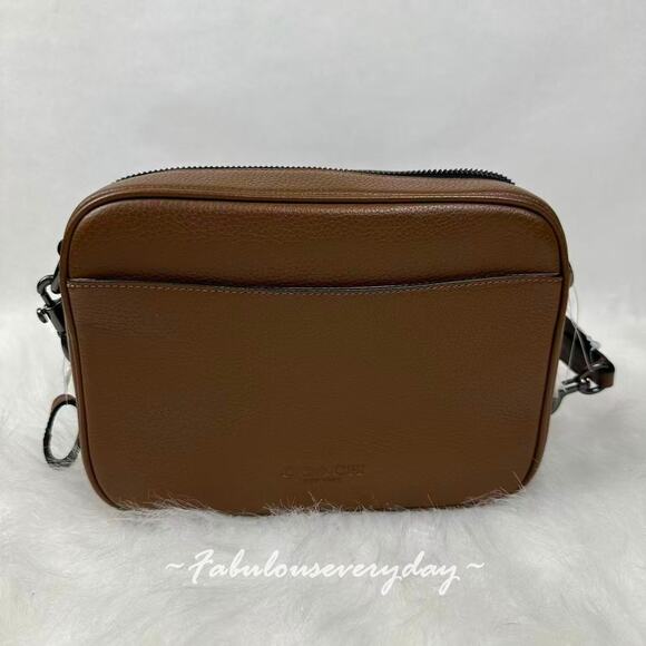 Coach Warner Crossbody Bag In Signature Suede Colorblock CCG08 - Picture 3 of 9